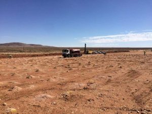 Earth dam construction project 2