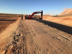 Earth dam construction project 7